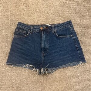 Forever 21 Dark Blue Jean Shorts